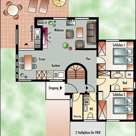 Exklusive 5 Sterne Ferienwohnung I Апартаменты Тиссов